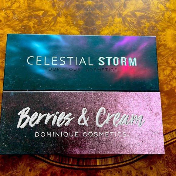 Dominique Cosmetics Celestial Storm and Berries & Cream Palettes - Picture 1 of 4